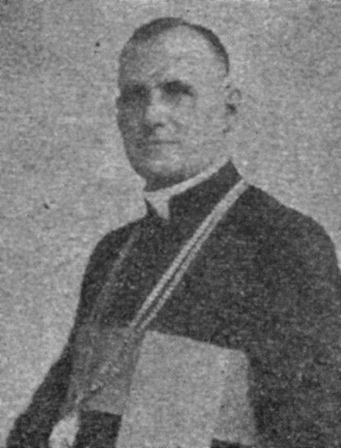 Ksiądz Walichnowski jako kanonik kapituły kolegiaty łowickiej.