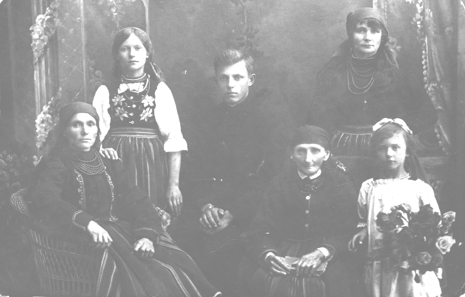 Fotografia rodziny Głowackich