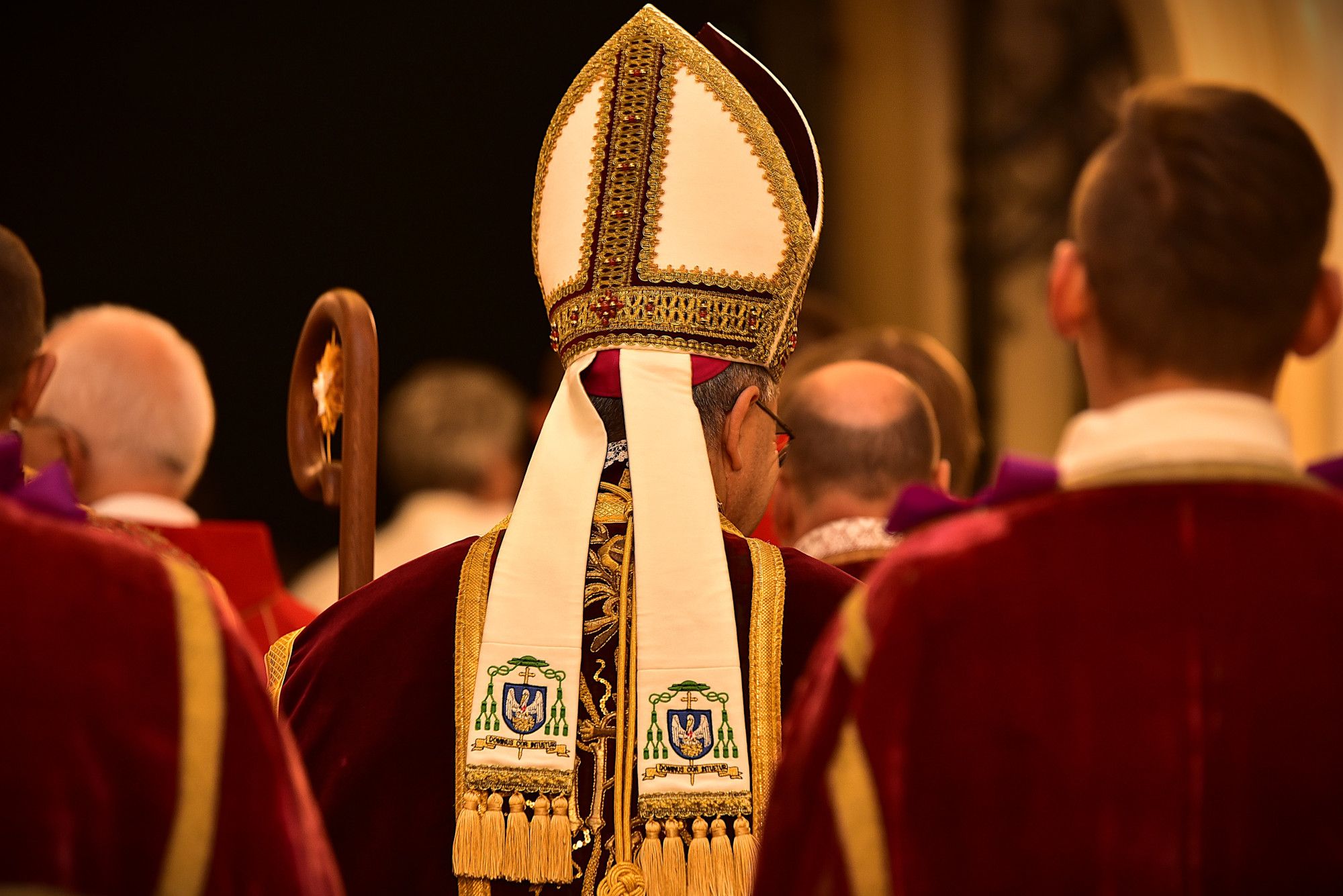 Sakrament bierzmowania w kościele pw. Świętego Ducha w Łowiczu